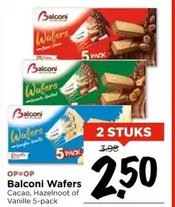 Vomar Voordeelmarkt Balconi Wafers aanbieding