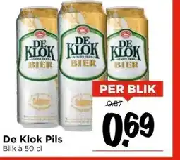 Vomar Voordeelmarkt De Klok Pils aanbieding