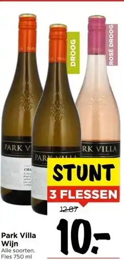 Vomar Voordeelmarkt Park Villa Wijn aanbieding