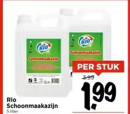 Vomar Voordeelmarkt Rio Schoonmaakazijn aanbieding