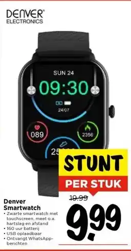 Vomar Voordeelmarkt Denver Smartwatch aanbieding