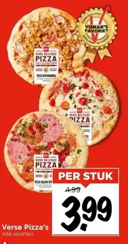 Vomar Voordeelmarkt Verse Pizza's aanbieding