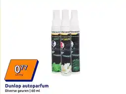 Action Dunlop autoparfum aanbieding