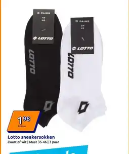 Action Lotto sneakersokken aanbieding