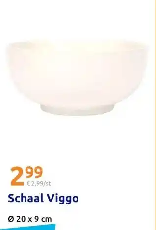 Action Schaal Viggo aanbieding