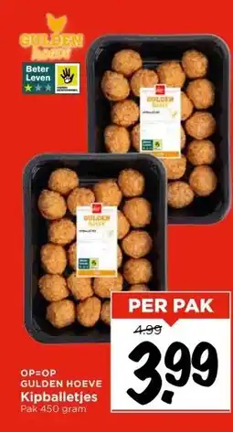 Vomar Voordeelmarkt GULDEN HOEVE Kipballetjes aanbieding