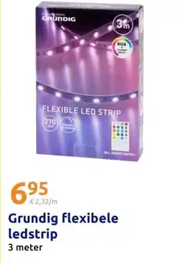 Action Grundig flexibele ledstrip aanbieding
