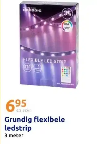 Action Grundig flexibele ledstrip aanbieding