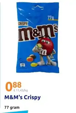 Action M&M's Crispy aanbieding