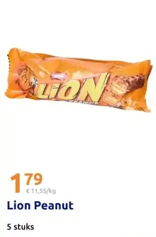 Action Lion Peanut aanbieding