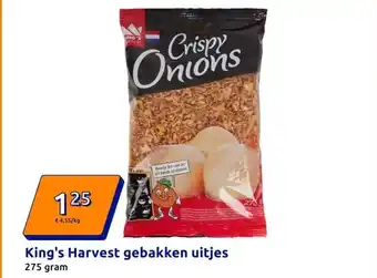 Action King's Harvest gebakken uitjes aanbieding