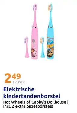 Action Elektrische kindertandenborstel aanbieding