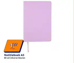 Action Notitieboek A5 aanbieding