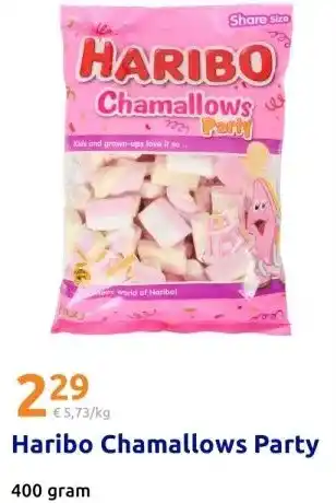 Action Haribo Chamallows Party aanbieding