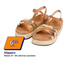 Action Slippers aanbieding