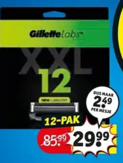Kruidvat GilletteLabs aanbieding