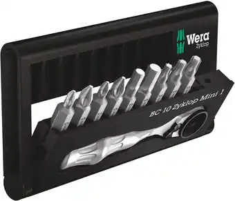 Amazon Wera Bit-Check 10 Zyklop Mini 1, 05073645001, bit-assortiment aanbieding