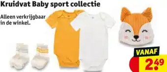 Kruidvat Kruidvat Baby sport collectie aanbieding