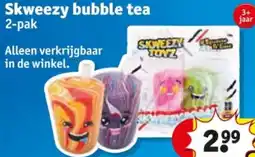 Kruidvat Skweezy bubble tea aanbieding
