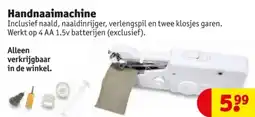 Kruidvat Handnaaimachine aanbieding