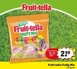 Kruidvat Fruit-tella Fruity Mix aanbieding