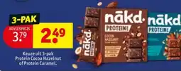 Kruidvat Keuze uit 3-pak Protein Cocoa Hazelnut of Protein Caramel aanbieding