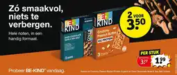 Kruidvat Keuze uit Crunchy Peanut Butter Protein 3 pack en Dark Chocolate Nuts & Sea Salt 3 pack aanbieding