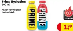 Kruidvat Prime Hydration aanbieding