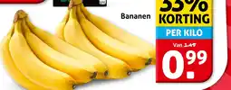 Hoogvliet Bananen aanbieding