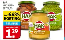 Hoogvliet HAK aanbieding