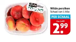 Hoogvliet Wilde perziken aanbieding