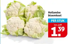 Hoogvliet Hollandse bloemkool aanbieding