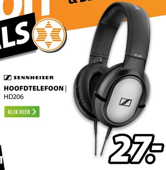 Expert SENNHEISER HOOFDTELEFOON | HD206 aanbieding