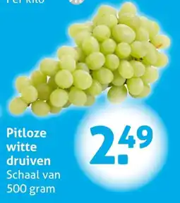 Hoogvliet Pitloze witte druiven aanbieding