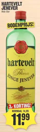 Super Dirck 3 HARTEVELT JENEVER aanbieding