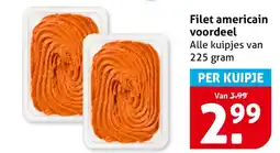 Hoogvliet Filet americain voordeel aanbieding