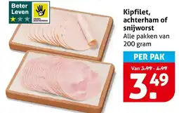 Hoogvliet Kipfilet, achterham of snijworst aanbieding