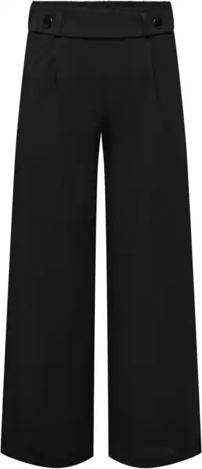 Amazon JdY Jdygeggo New Long Pant Jrs Noos broek voor dames, zwart/detail: zwarte knopen, (L) W x 30L aanbieding