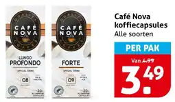 Hoogvliet Café Nova koffiecapsules aanbieding