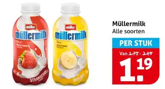 Hoogvliet müllermilk müllermilk aanbieding
