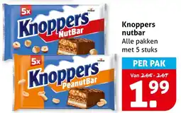 Hoogvliet Knoppers nutbar aanbieding