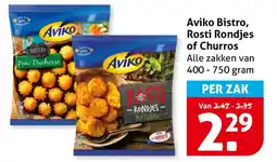 Hoogvliet Aviko Bistro, Rosti Rondjes of Churros aanbieding
