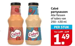 Hoogvliet Calve partysauzen aanbieding