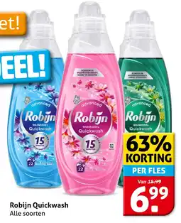 Hoogvliet Robijn Quickwash aanbieding