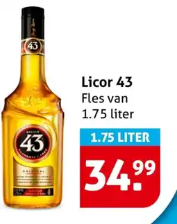 Hoogvliet Licor 43 aanbieding