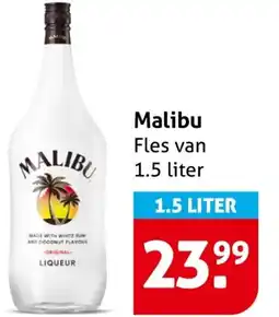 Hoogvliet Malibu Fles van aanbieding