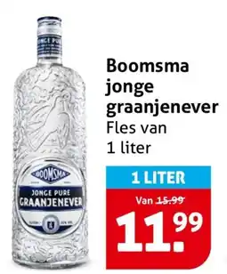 Hoogvliet Boomsma jonge graanjenever aanbieding