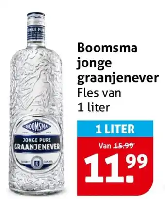 Hoogvliet Boomsma jonge graanjenever aanbieding
