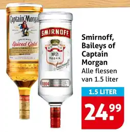 Hoogvliet Smirnoff, Baileys of Captain Morgan aanbieding