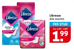 Hoogvliet Libresse aanbieding